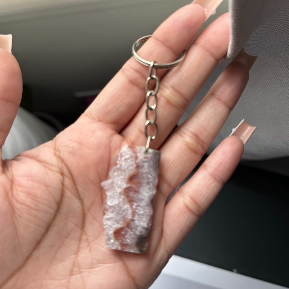 Crystal Key Chain NWOT